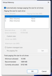 virtual memory, memory, virtual, pen drive, drive pen, hard disk