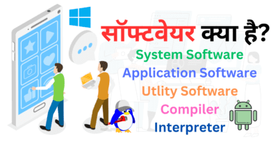 software operating system application software utility software complier interpreter